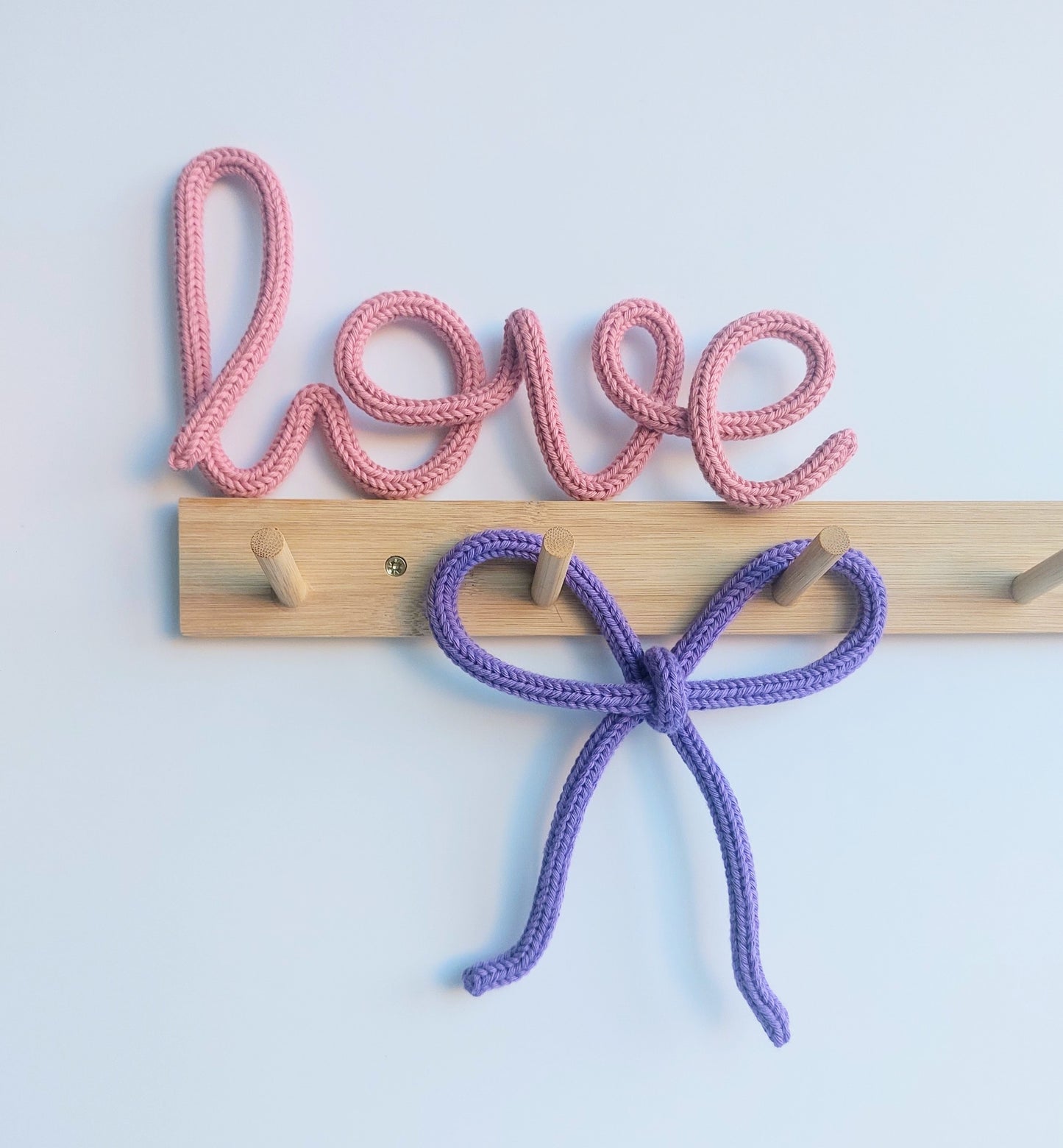 Knitted Wire Bow