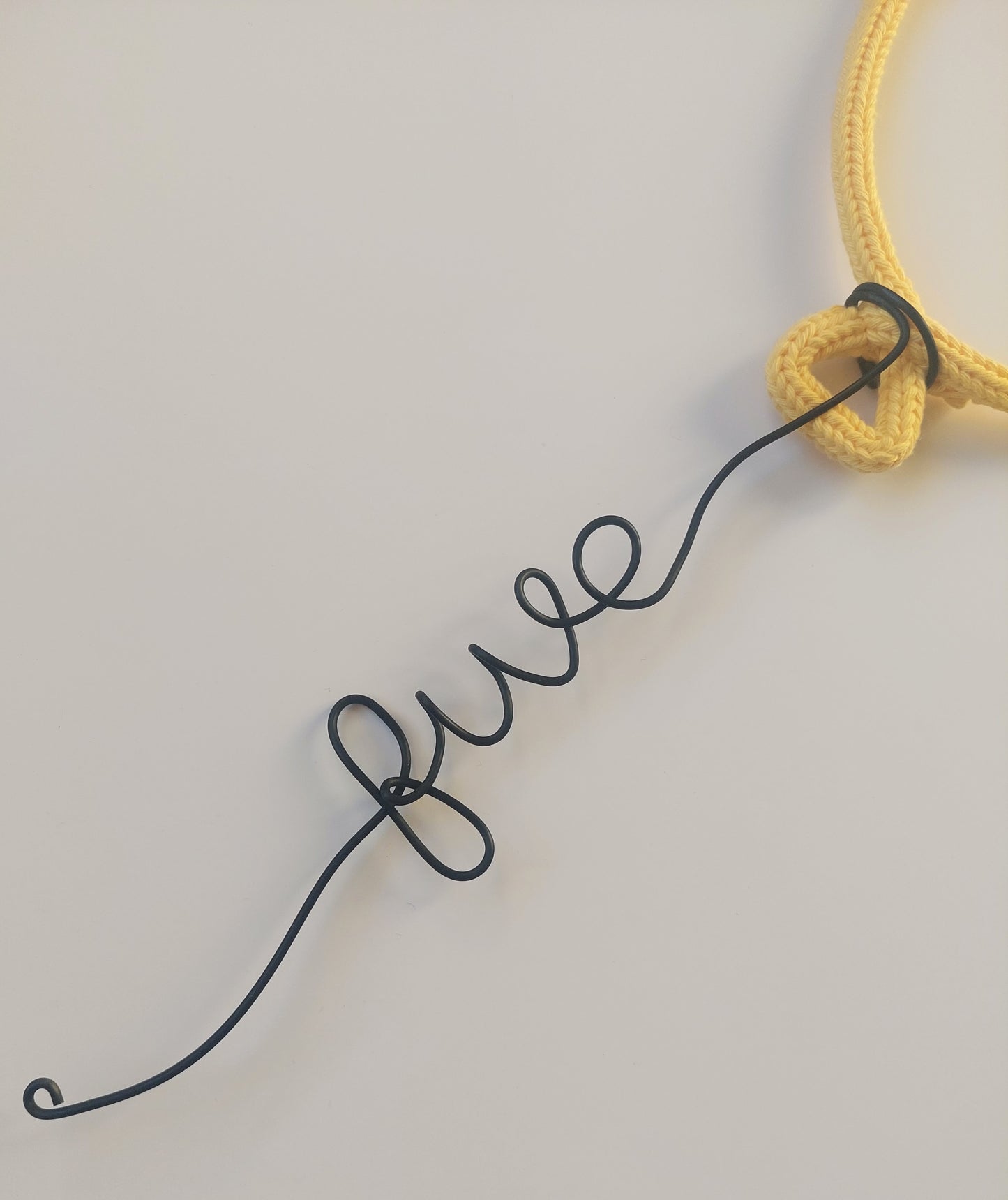 Knitted Wire Balloon - Personalised