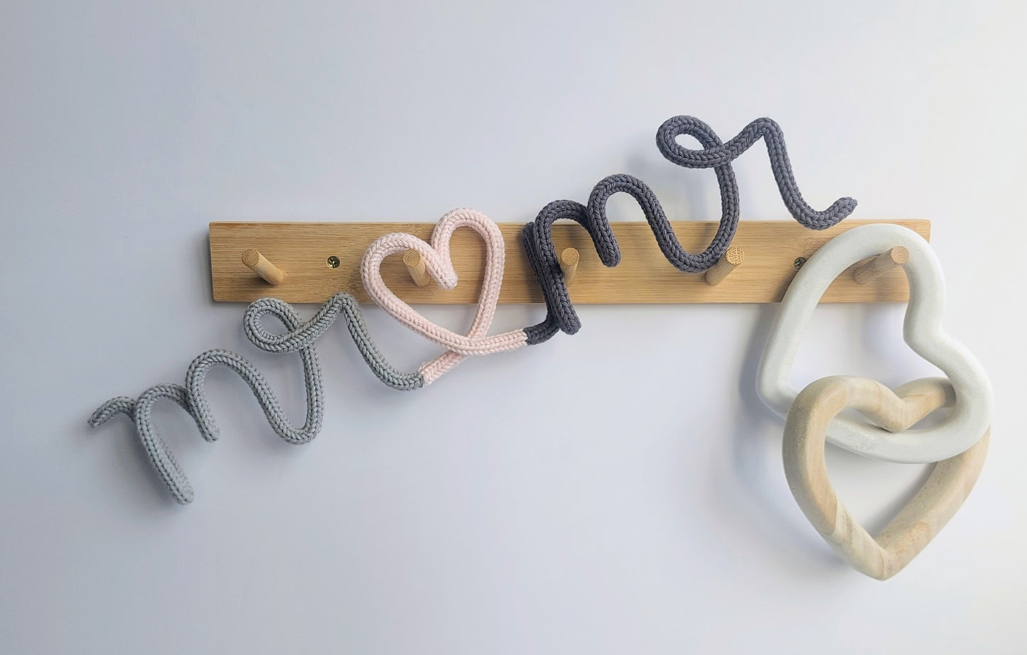 Mr and Mr Knitted Wire Sign