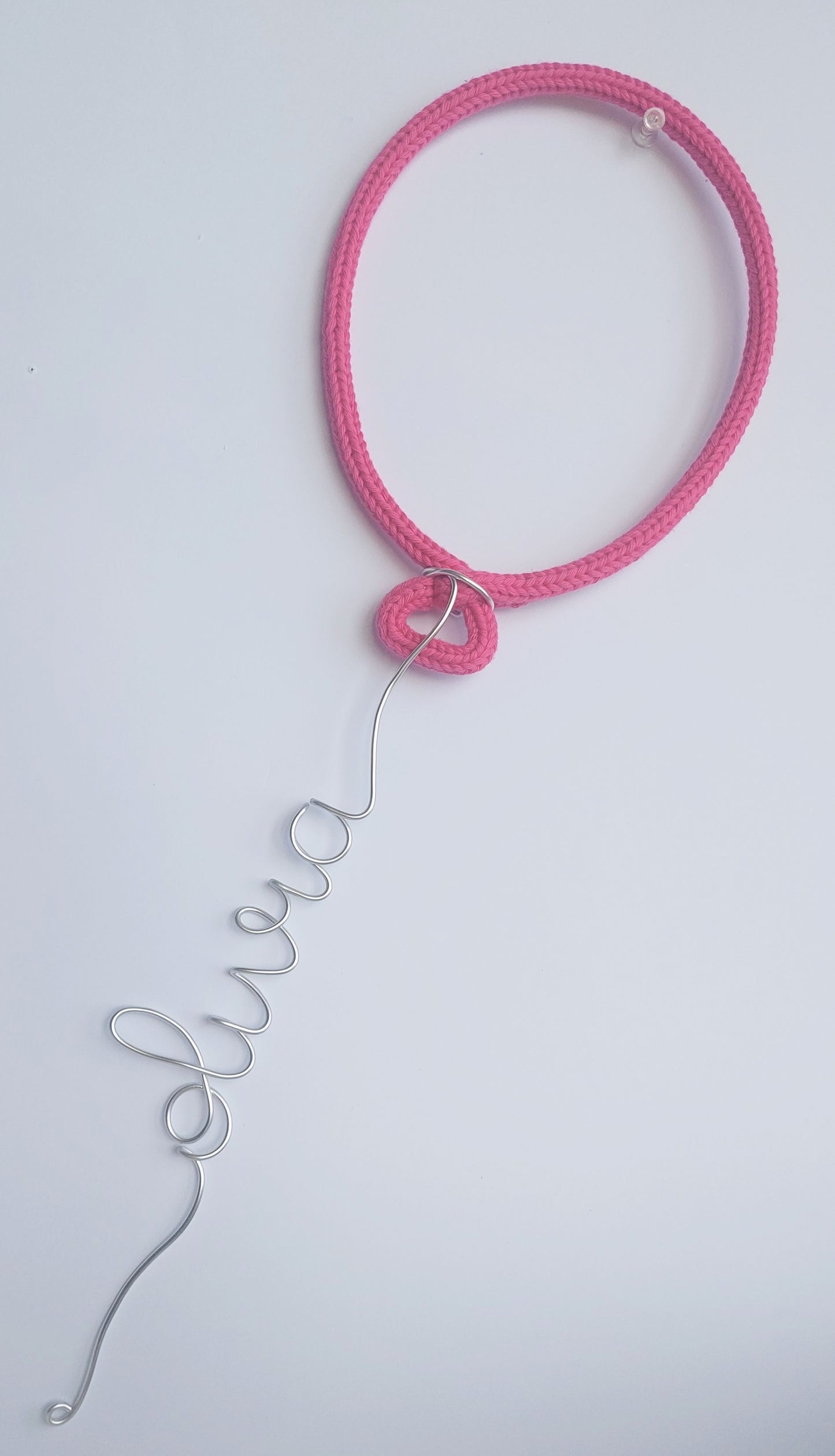 Knitted Wire Balloon - Personalised