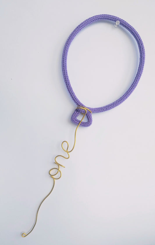 Knitted Wire Balloon - Personalised