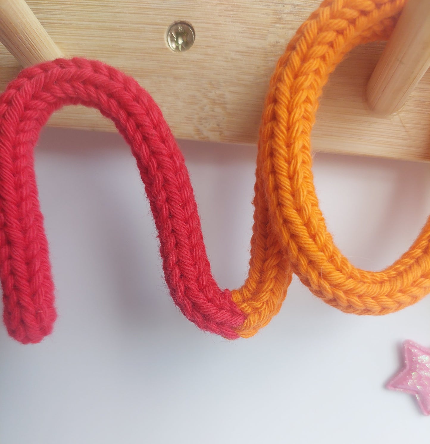 Knitted Wire Name or Word (Multicolour)