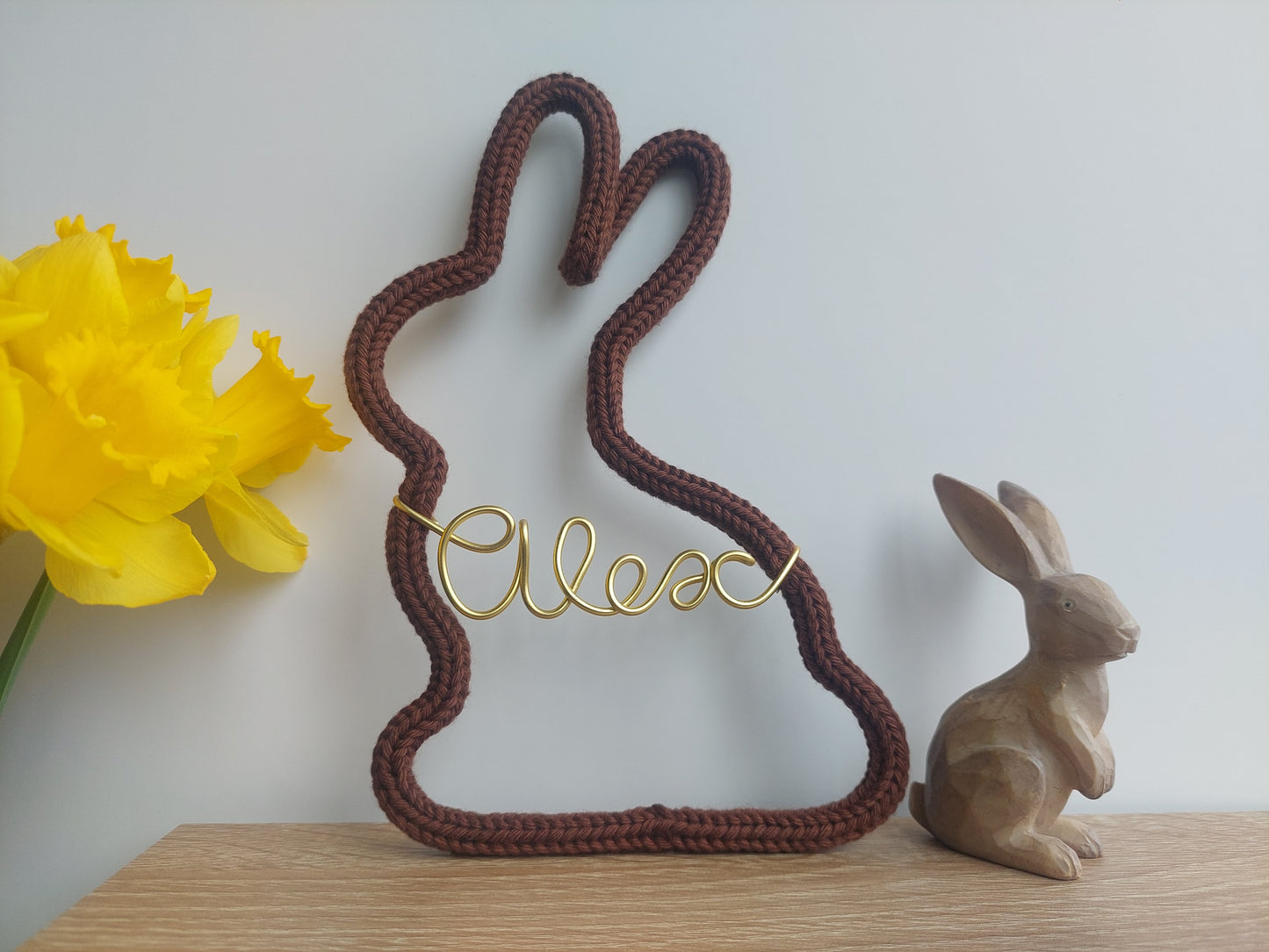 Chocolate Easter Bunny - Personalised